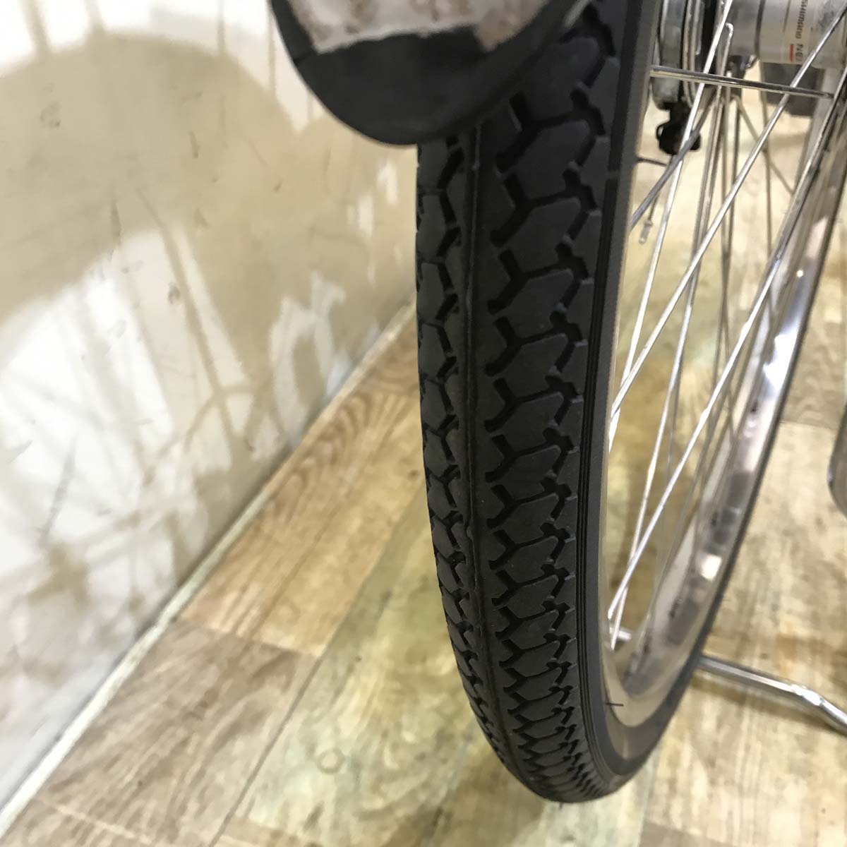 中古電動自転車 パナソニック ビビ DX パープル 26インチ KC035