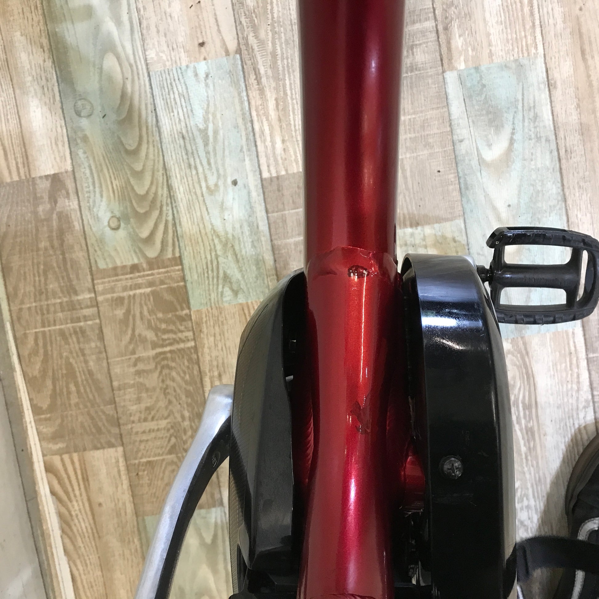 中古電動自転車 ヤマハ PAS ウィズ レッド 26インチ KH024