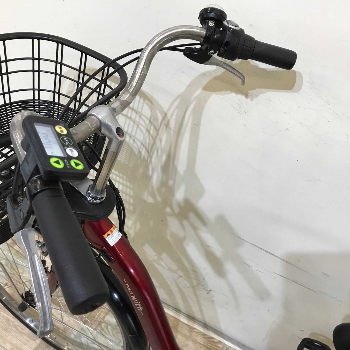 ヤマハ PAS ウィズ レッド 26インチ KH024 【中古車】