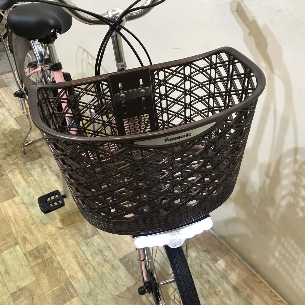 中古電動自転車 パナソニック ビビ DX ピンク 26インチ KC036