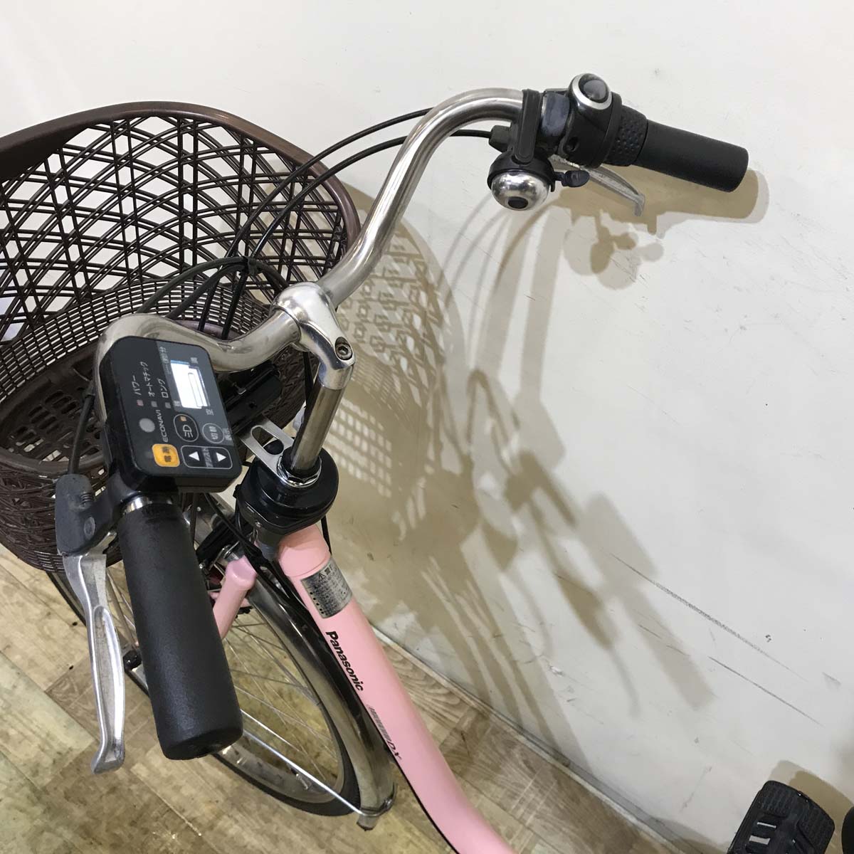 中古電動自転車 パナソニック ビビ DX ピンク 26インチ KC036