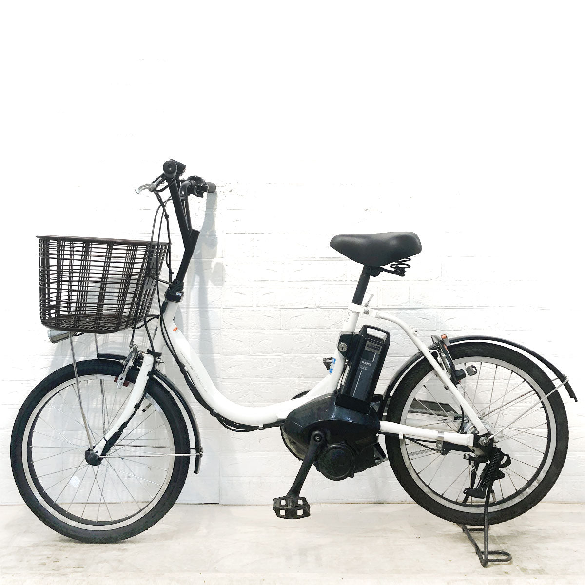中古電動自転車 ヤマハ PAS シティC ホワイト 20インチ YJ003