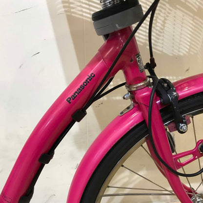 パナソニック ギュット ピンク 前22×後26インチ KX087【中古車】