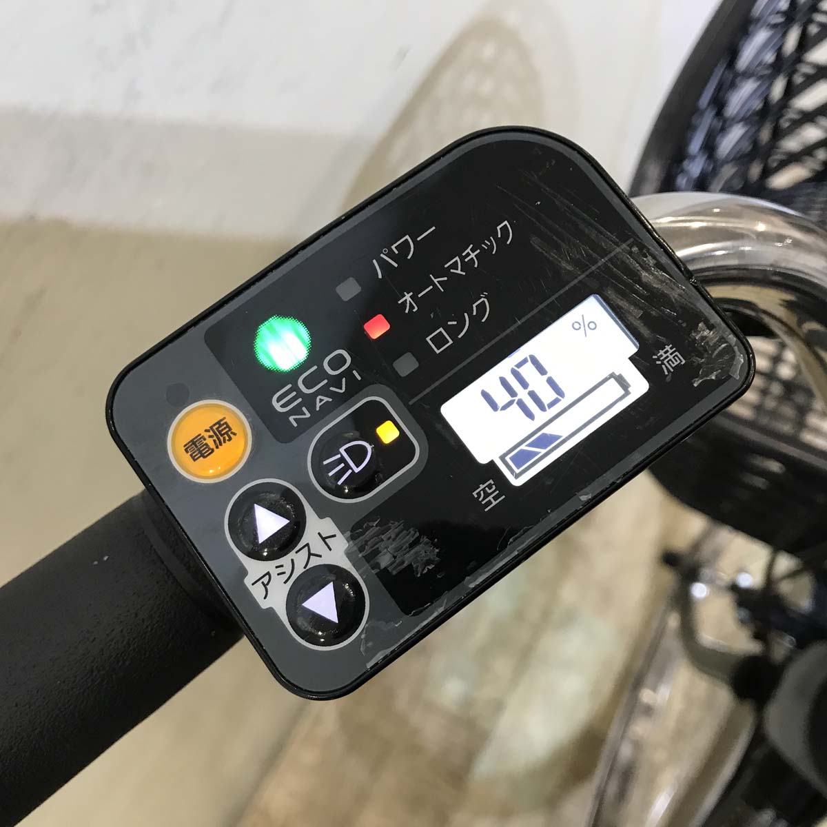 中古電動自転車  パナソニック ビビ DX ブラック 26インチ KC037