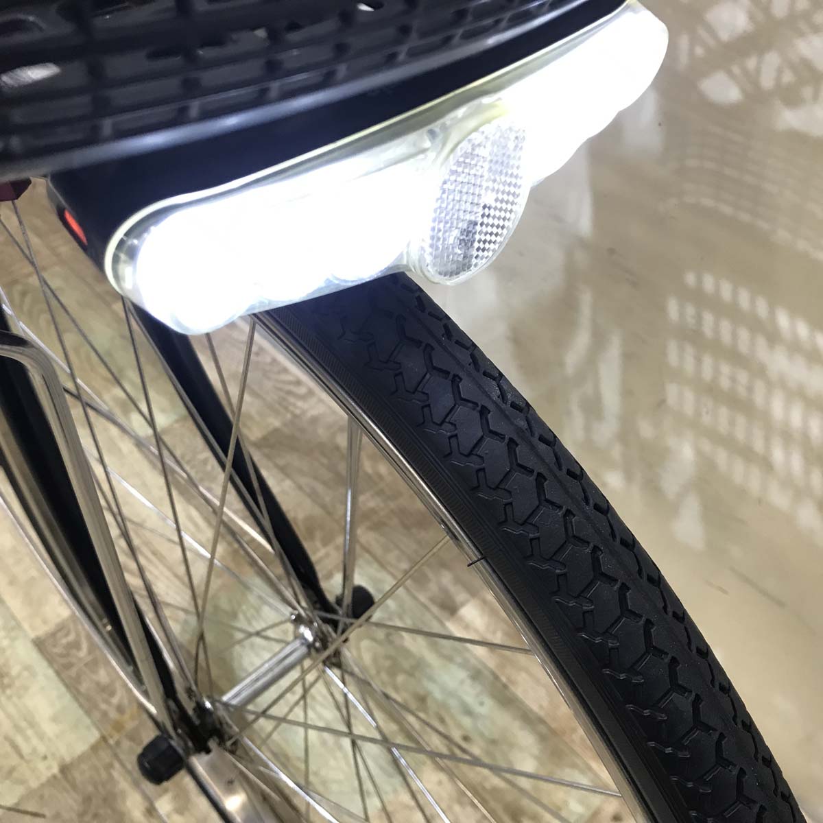 中古電動自転車  パナソニック ビビ DX ブラック 26インチ KC037