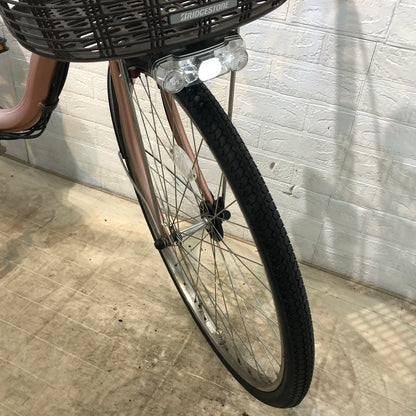 ブリヂストン アシスタ DX ピンク 26インチ YD077 【中古車】