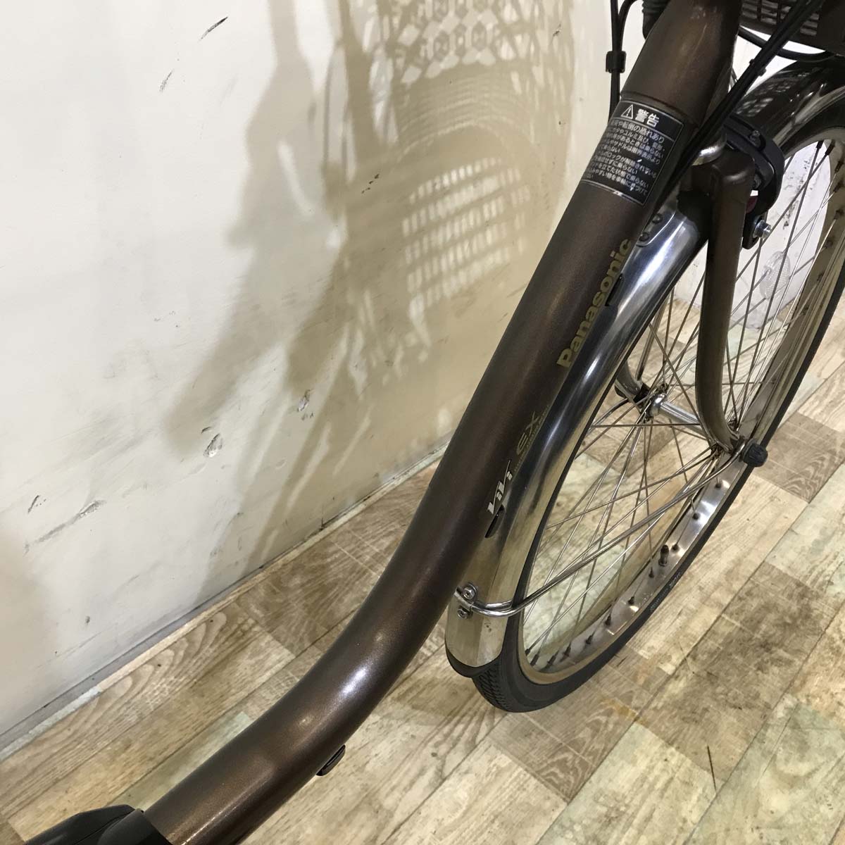 中古電動自転車  パナソニック ビビ EX ブラウン 24インチ KC038