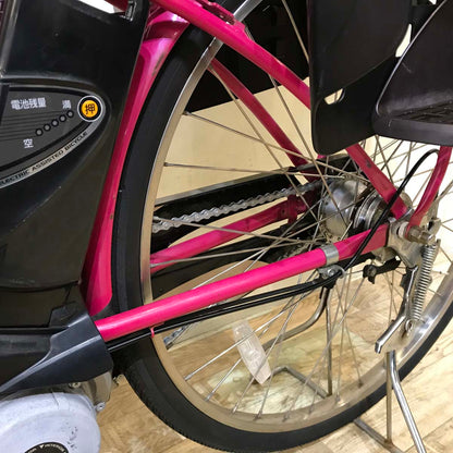 パナソニック ギュット ピンク 前22×後26インチ KX087【中古車】