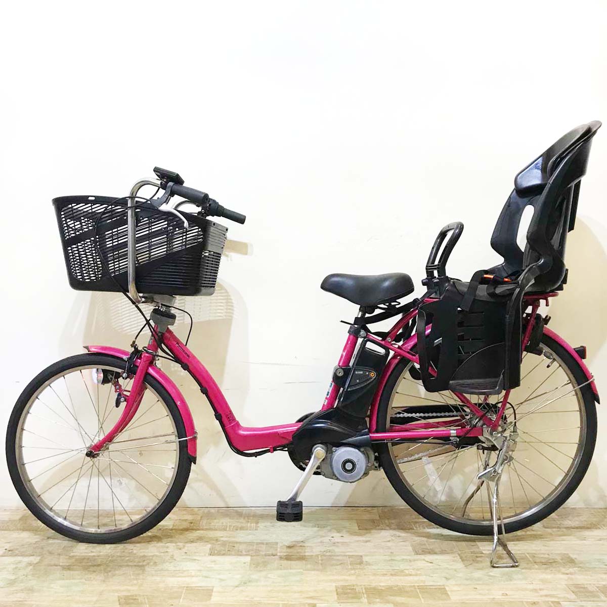 パナソニック ギュット ピンク 前22×後26インチ KX087【中古車】