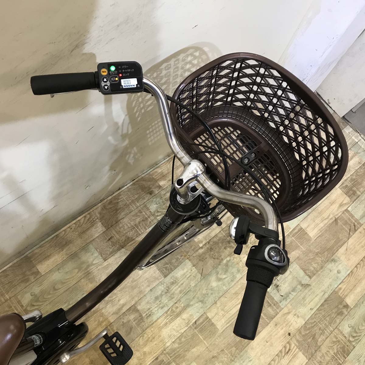 中古電動自転車  パナソニック ビビ EX ブラウン 24インチ KC038