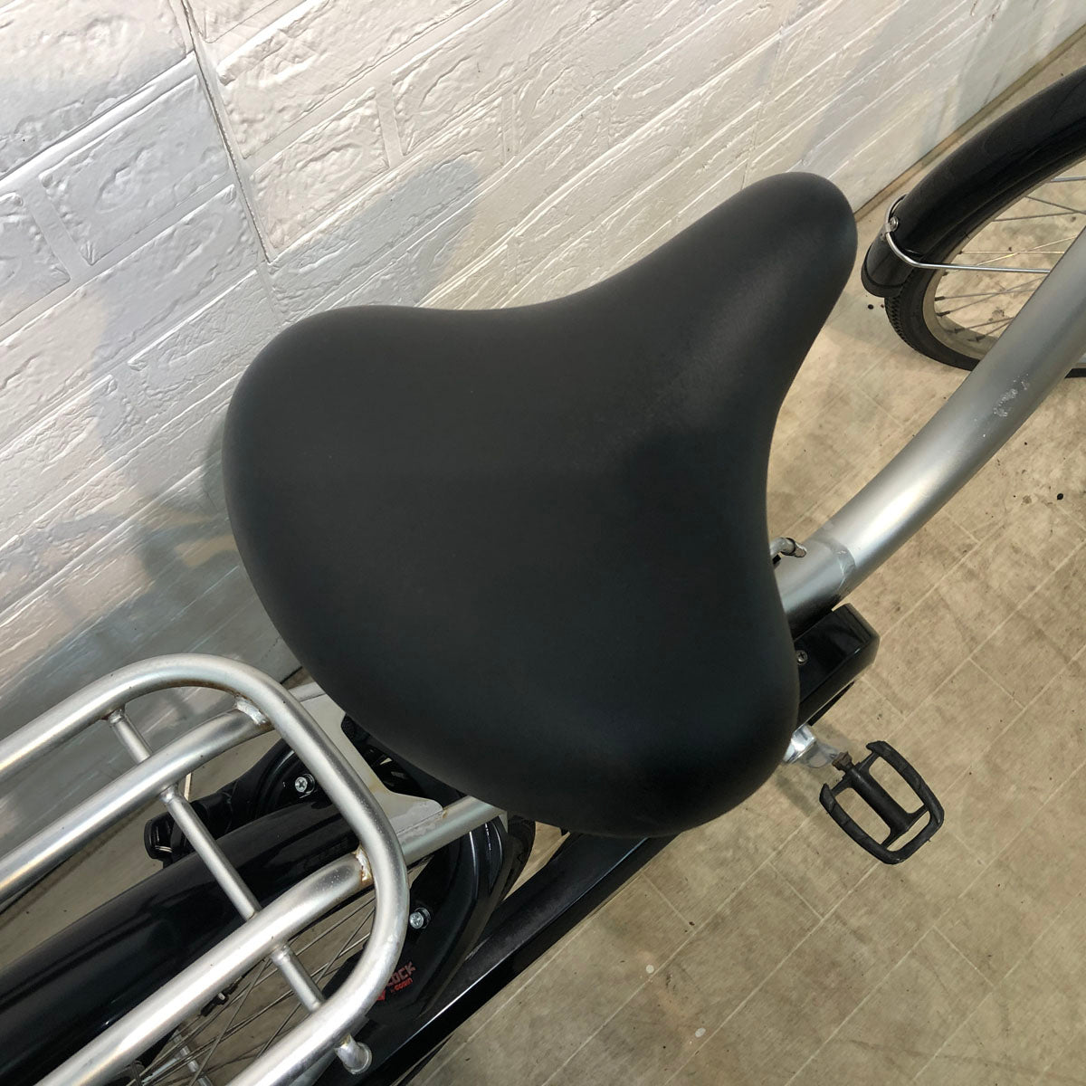 中古電動自転車 ヤマハ PAS With パス ウィズ シルバー 26インチ YD078 