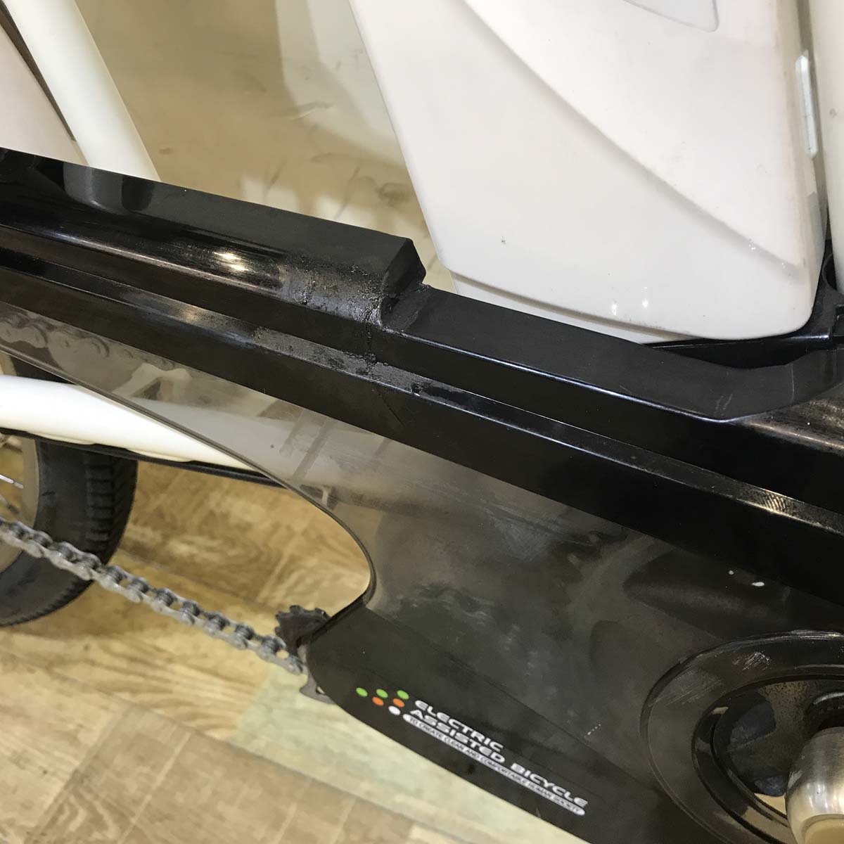 中古電動自転車 パナソニック ギュット ミニ ホワイト 20インチ KC039