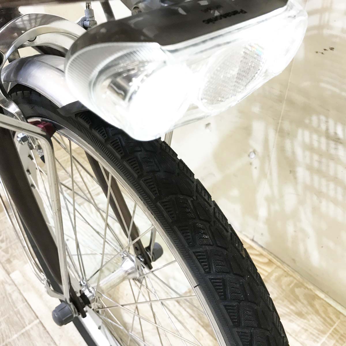中古電動自転車 パナソニック ビビLS ブラウン 20インチ KH027