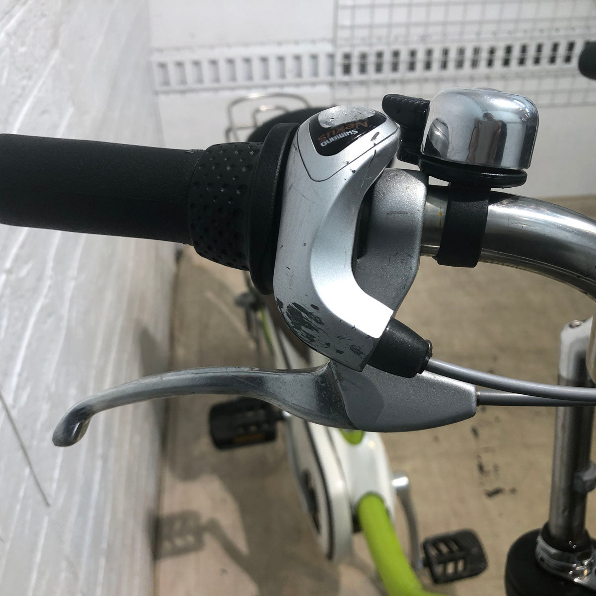 中古電動自転車 パナソニック ビビ DX グリーン 24インチ YW017