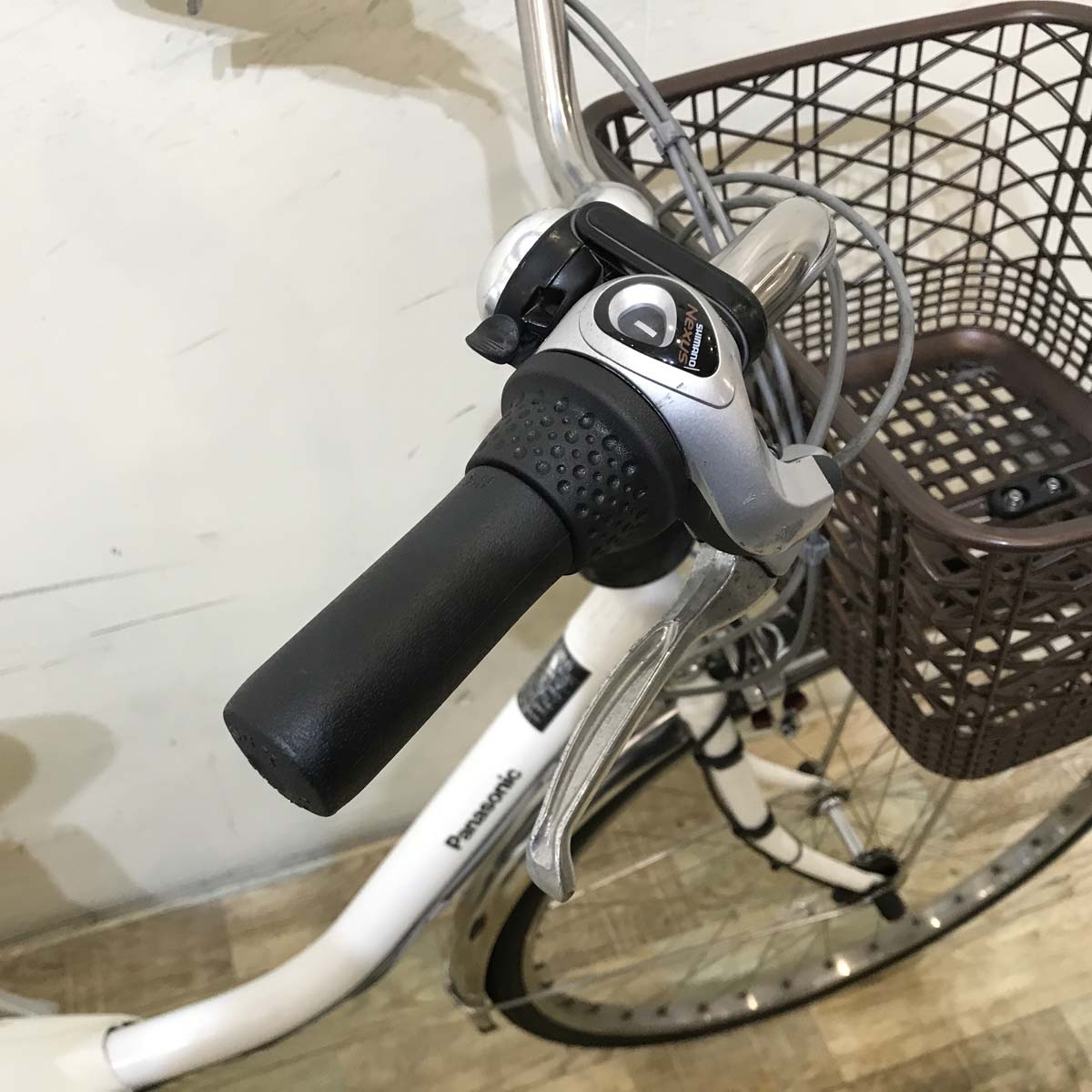 中古電動自転車  パナソニック ビビ DX ホワイト 26インチ KC040 