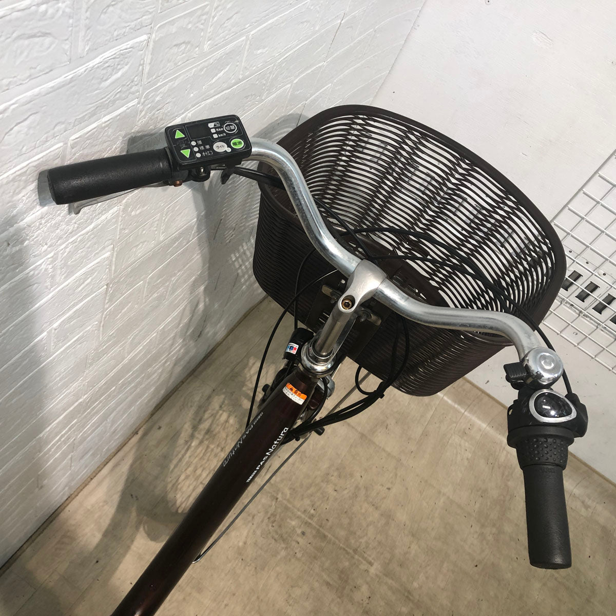 中古電動自転車 ヤマハ PAS ナチュラ L ブラウン 26インチ YW018