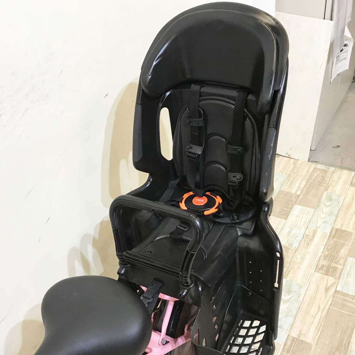 中古電動自転車 ブリヂストン アンジェリーノプティットe ピンク 20インチ KH028