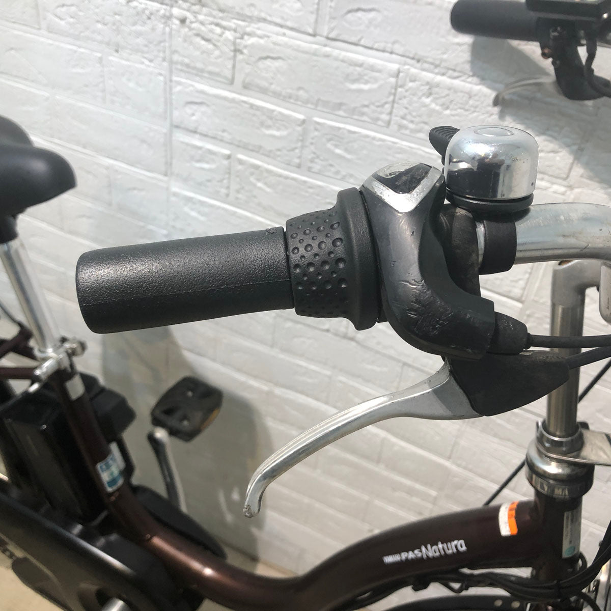 中古電動自転車 ヤマハ PAS ナチュラ L ブラウン 26インチ YW018