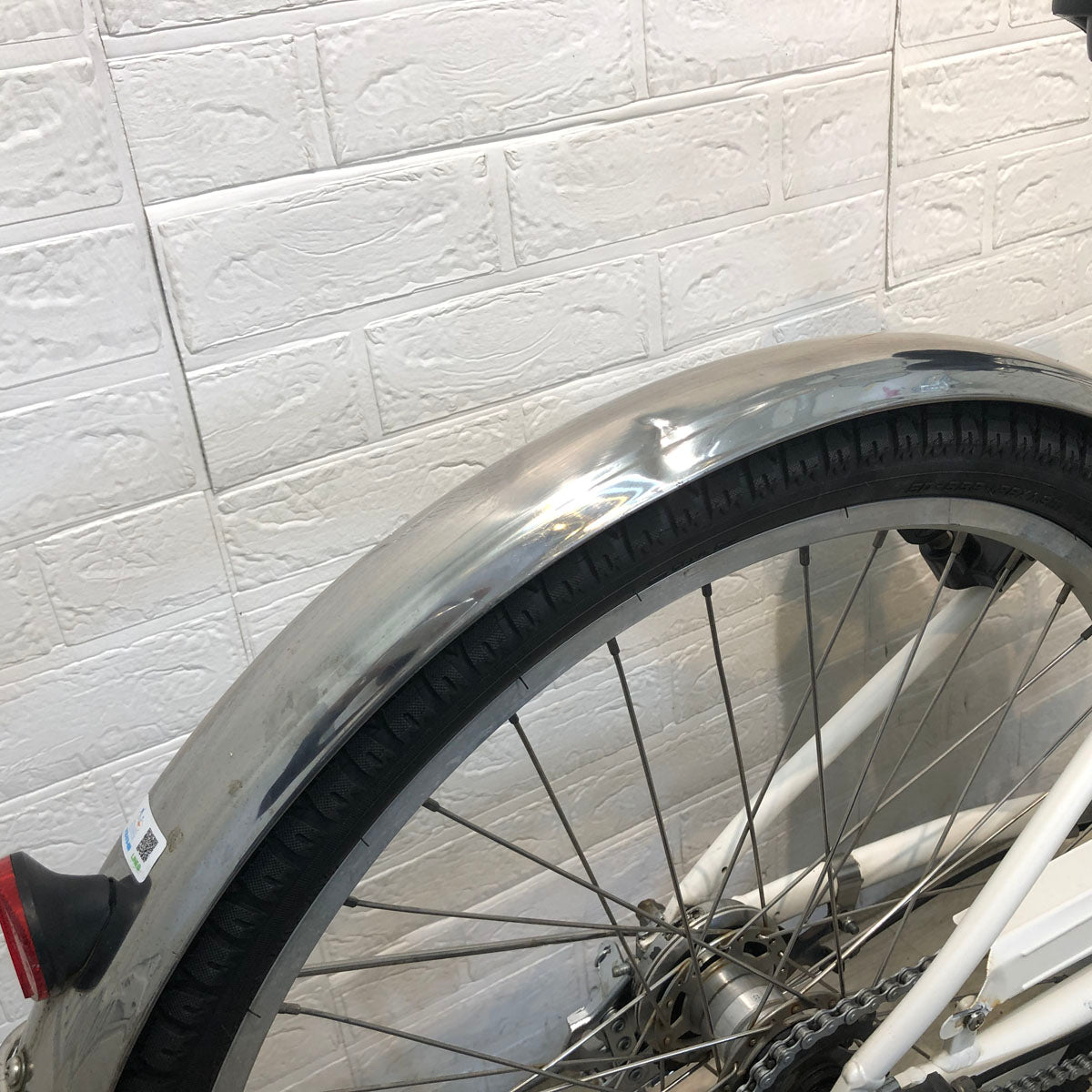 中古電動自転車 ヤマハ PAS Mina パス ミナ ホワイト 26インチ YD080 