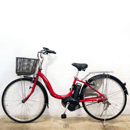 ヤマハ PAS ナチュラ M レッド 26インチ YR015 【中古車】