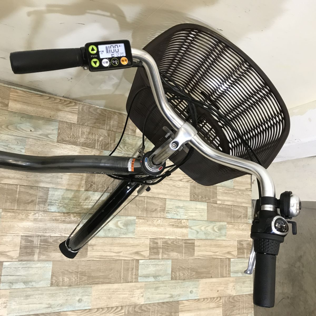 中古電動自転車 ヤマハ PAS チア シルバー 26インチ KH030