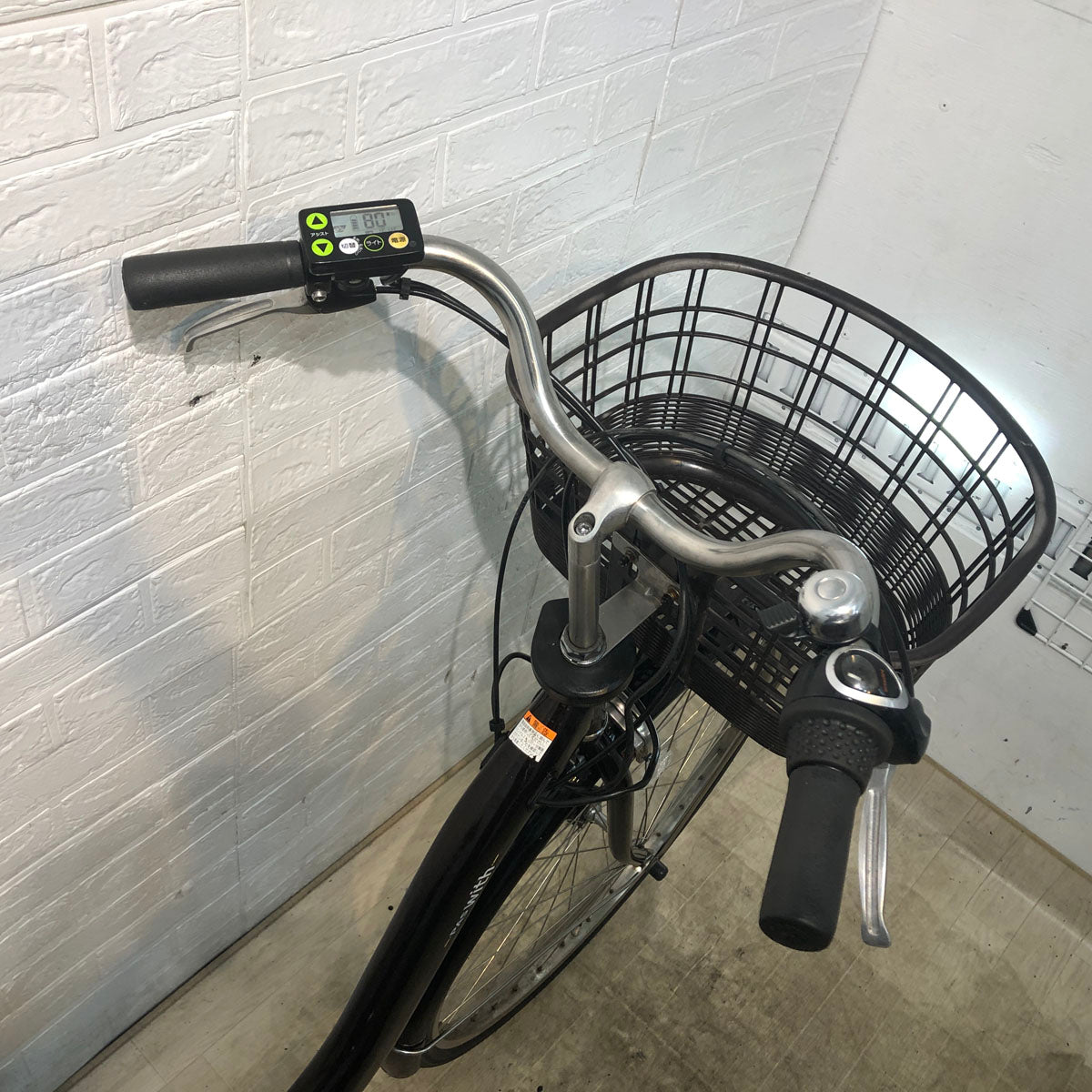 中古電動自転車 ヤマハ PAS With パス ウィズ ブラウン 26インチ YD082