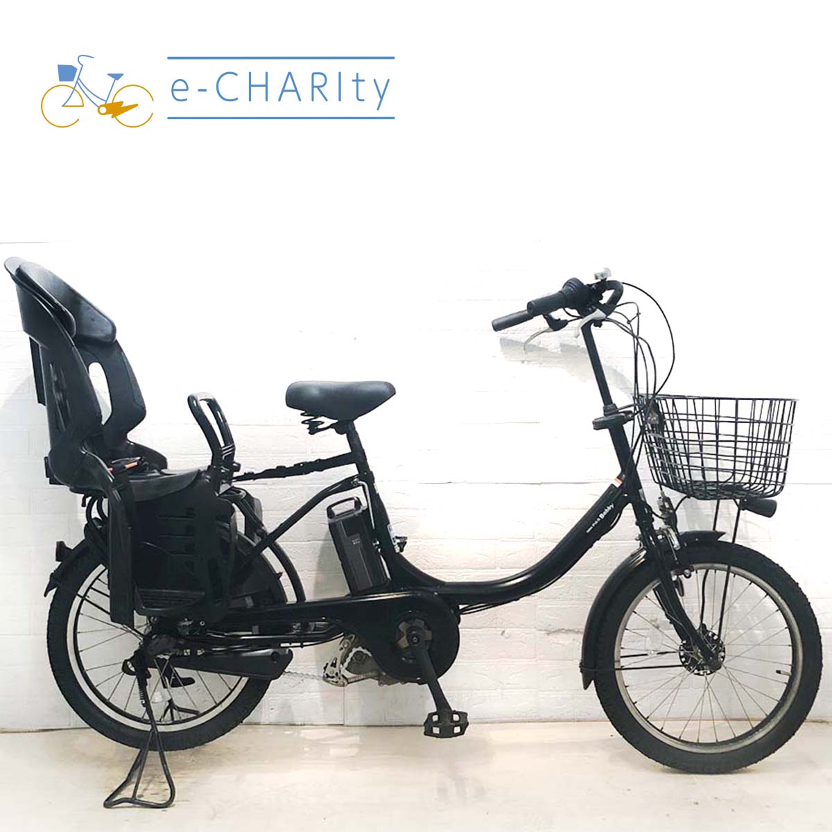 中古電動自転車 ヤマハ PAS バビー ブラック 20インチ YJ009