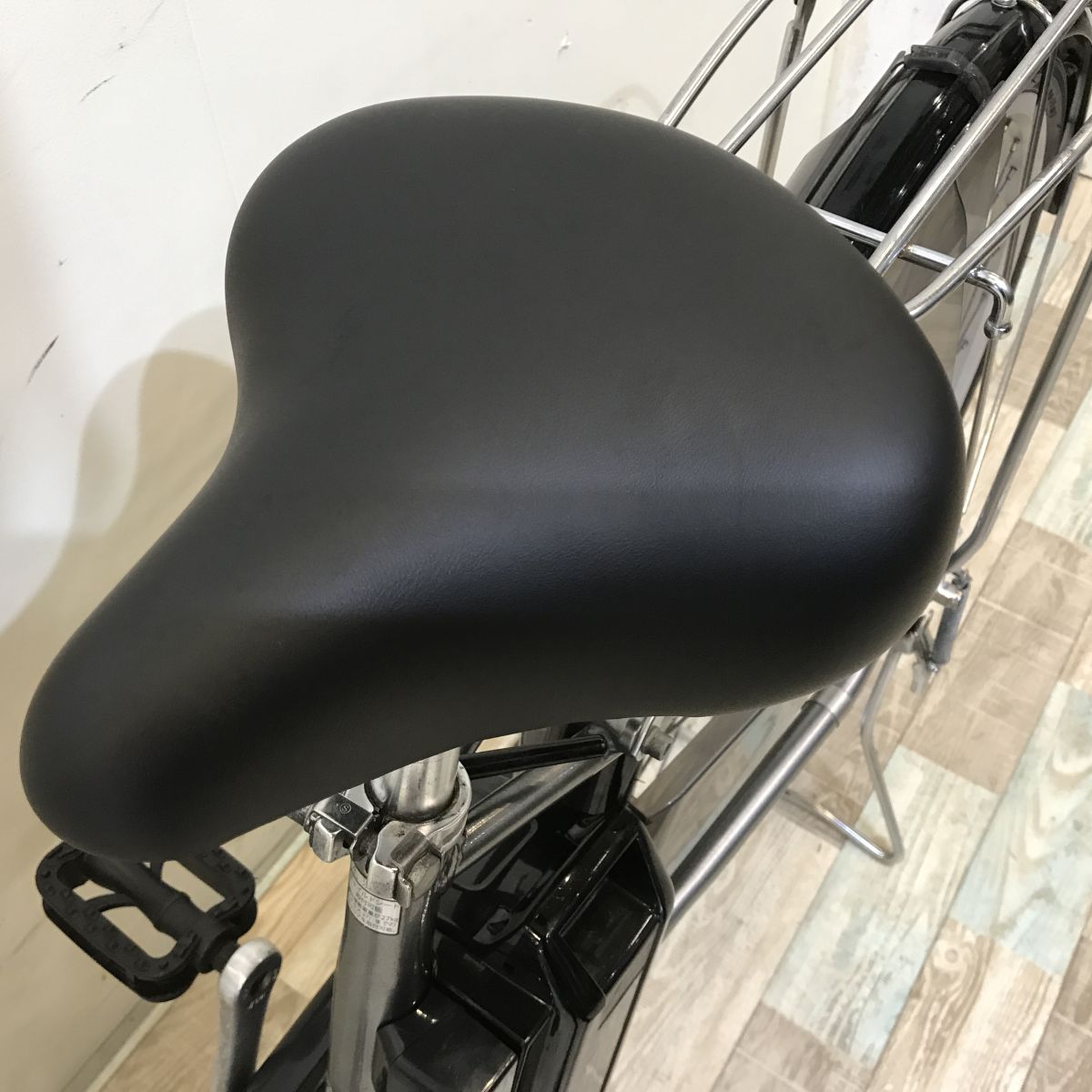 中古電動自転車 ヤマハ PAS チア シルバー 26インチ KH030