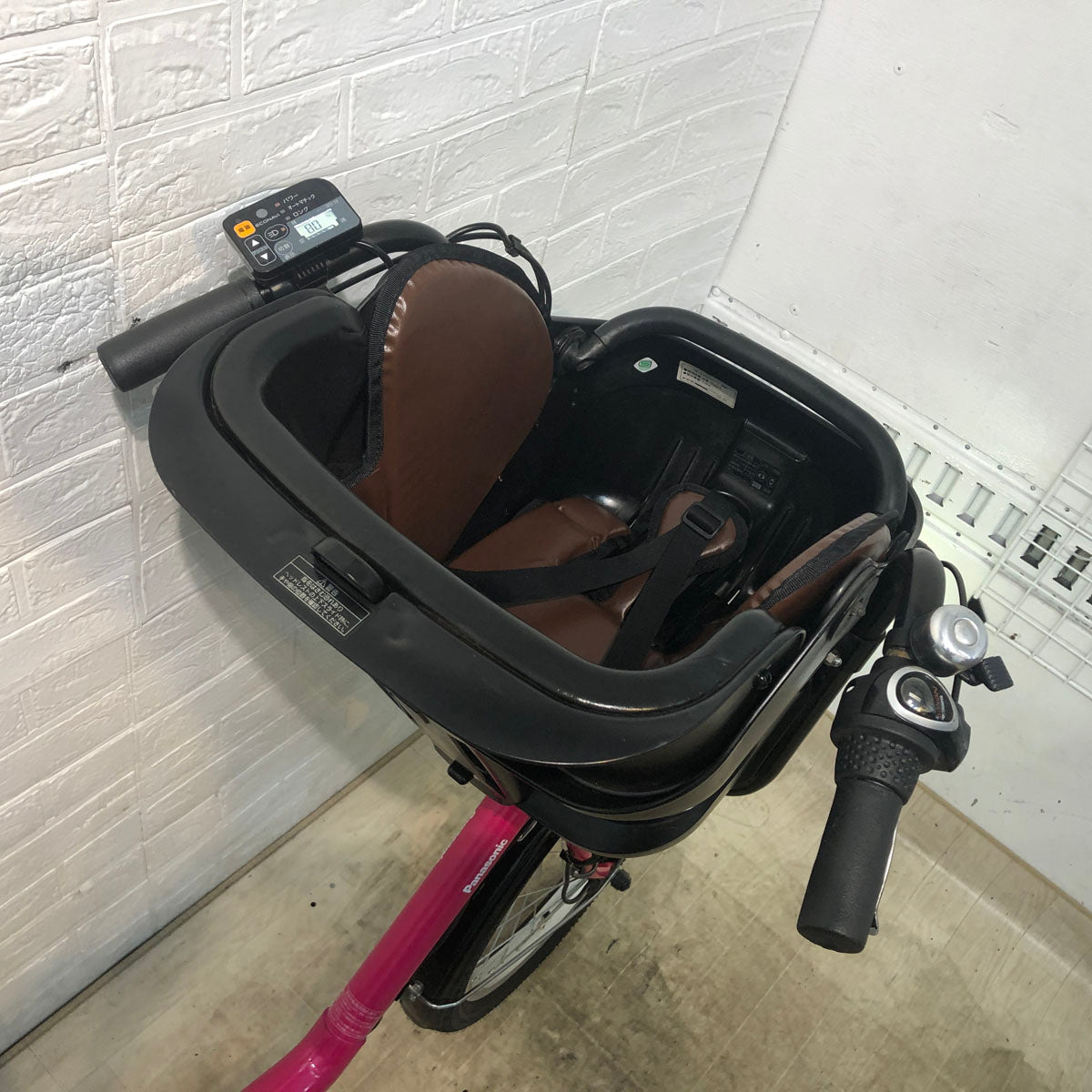 中古電動自転車 新品バッテリー パナソニック ギュット ミニ DX ピンク 20インチ YD083