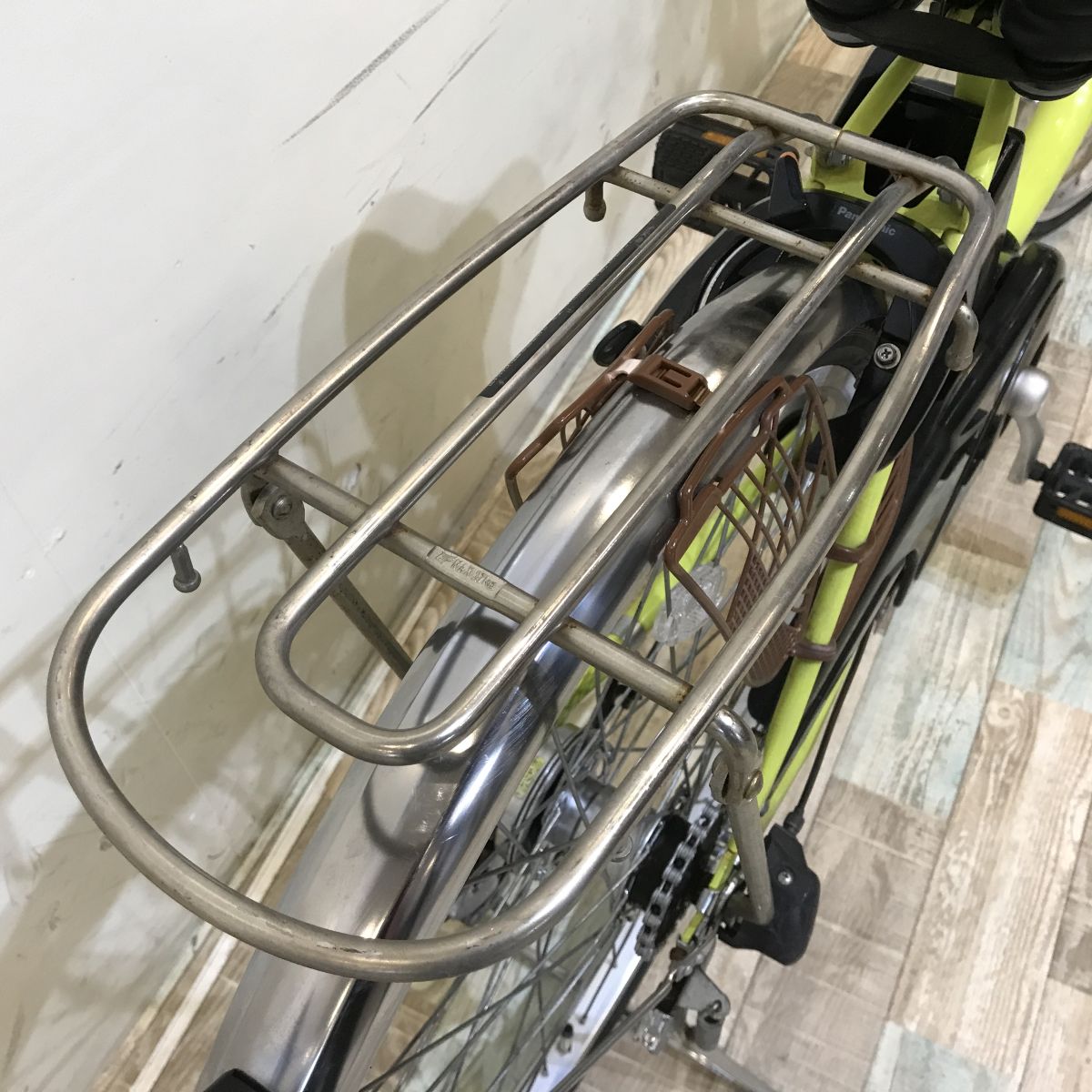 中古電動自転車 パナソニック ビビTX グリーン 24インチ KH031