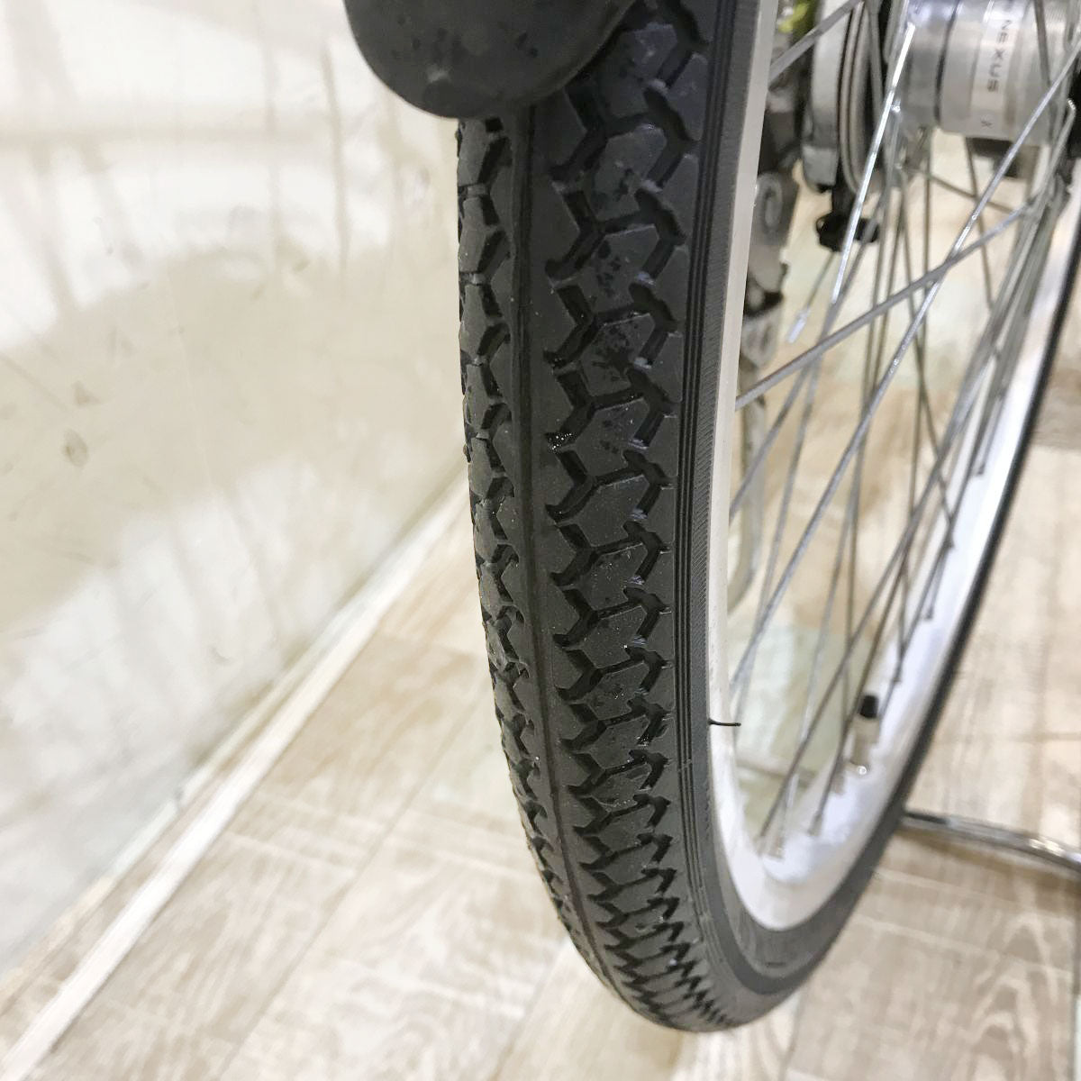 中古電動自転車 パナソニック ビビTX グリーン 24インチ KH031