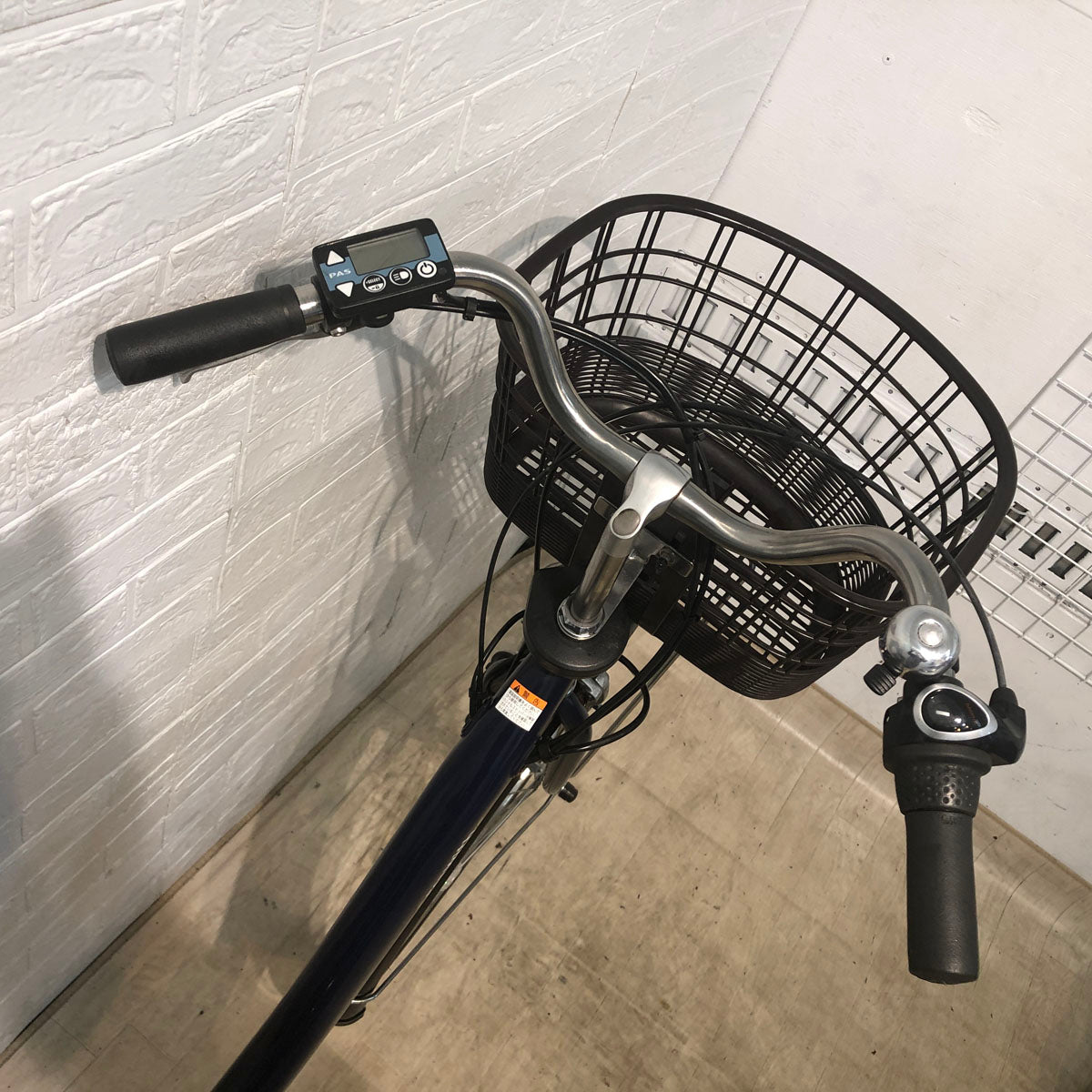 中古電動自転車 ヤマハ PAS With パス ウィズ ネイビー 26インチ YW020