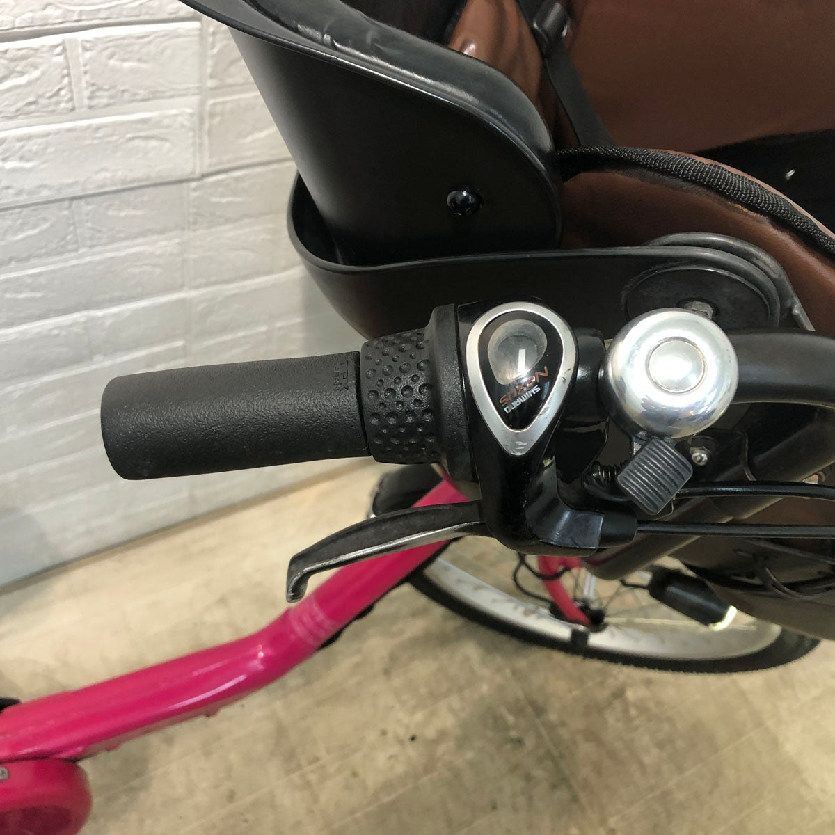 中古電動自転車 新品バッテリー パナソニック ギュット ミニ DX ピンク 20インチ YD083