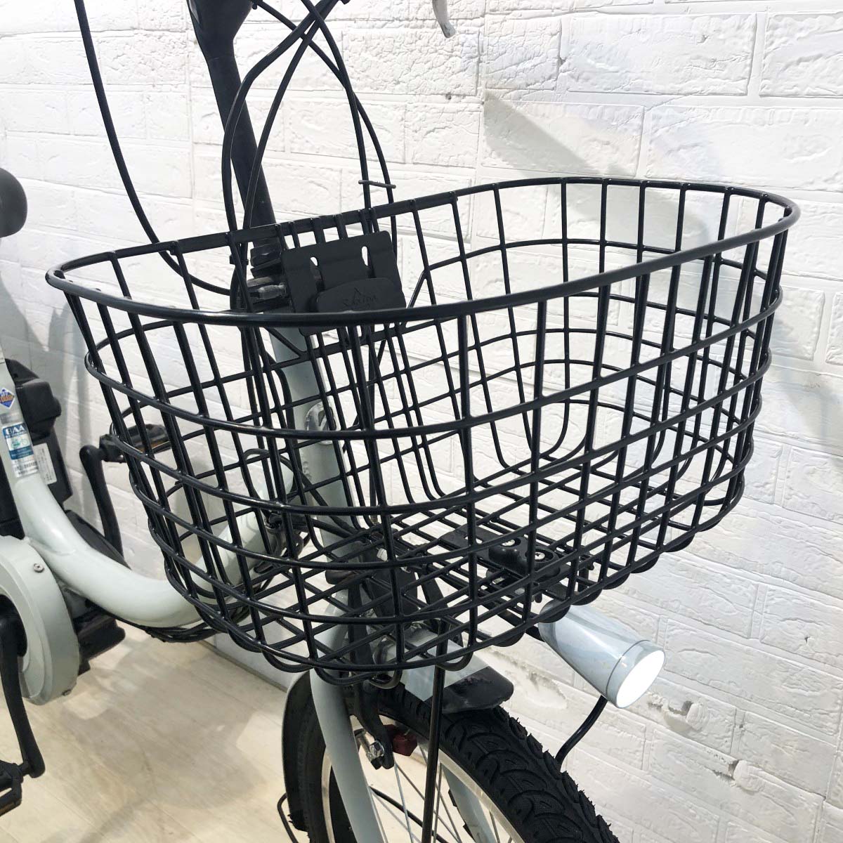 中古電動自転車 ブリヂストン ビッケ2e グレー 20インチ YJ010