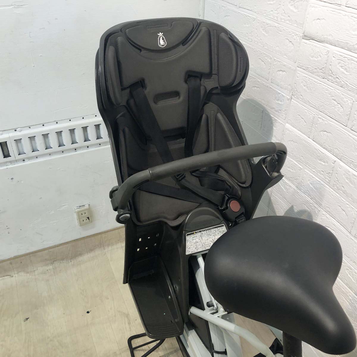 中古電動自転車 ブリヂストン ビッケ2e グレー 20インチ YJ010
