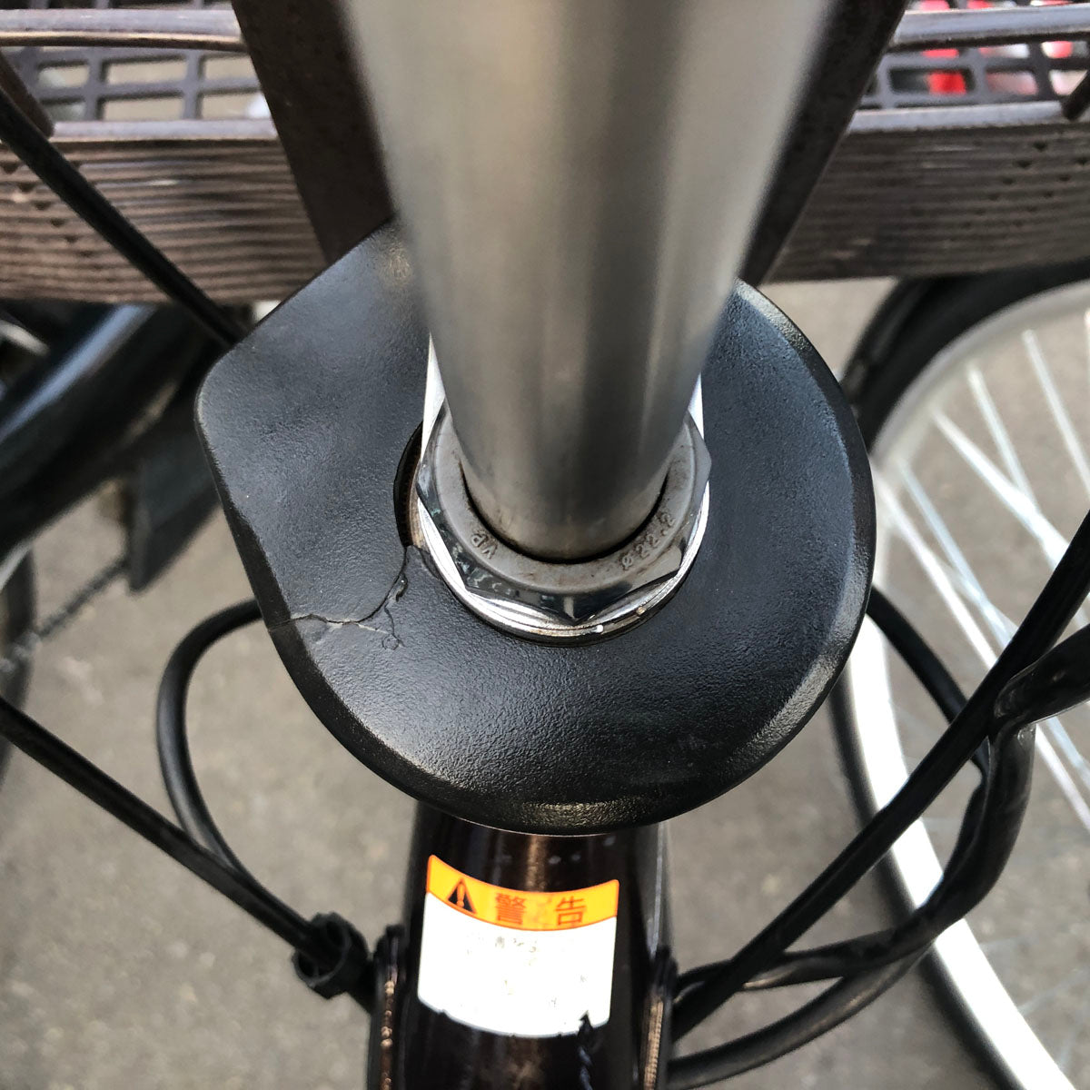 中古電動自転車 ヤマハ PAS With パス ウィズ ブラウン 26インチ YD082