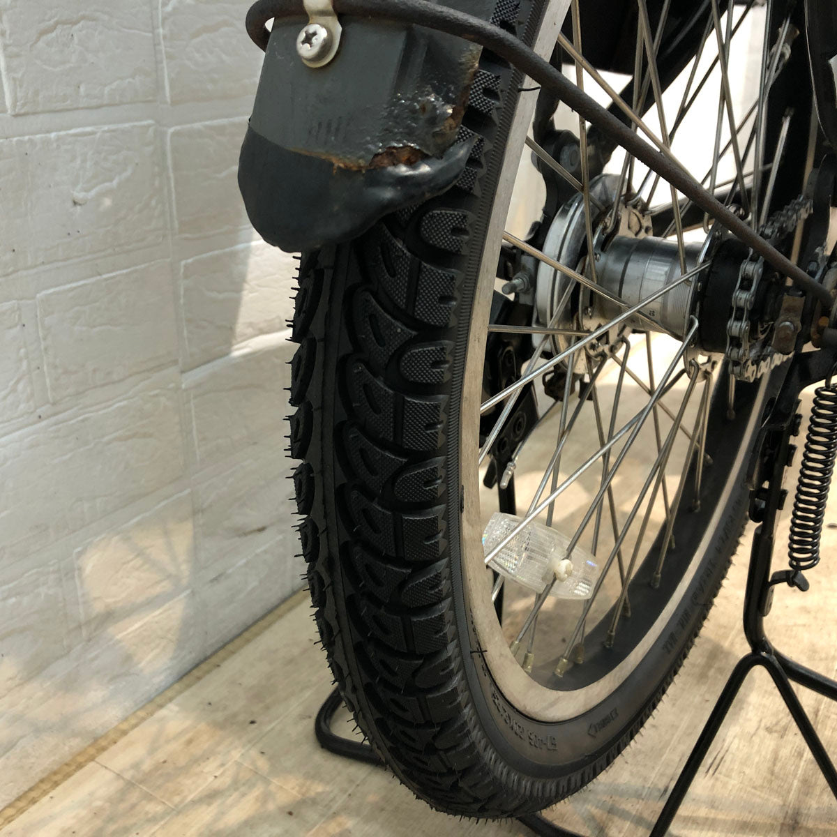 ブリヂストン bikke POLAR e ビッケ ポーラー イー グレー 20インチ YR016 【中古車】