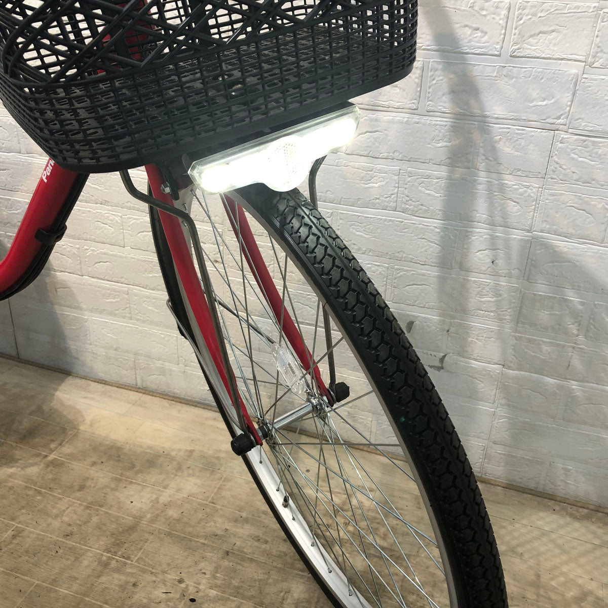 中古電動自転車 パナソニック ビビ SX レッド 26インチ YD084 – e-CHARIty
