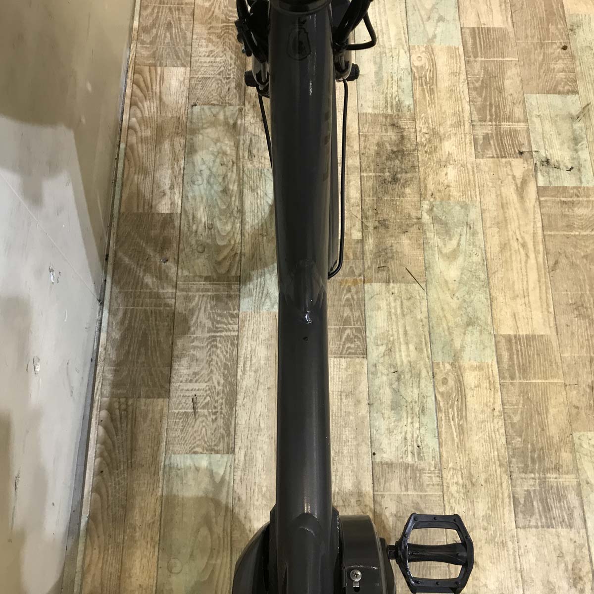 中古電動自転車 ブリヂストン bikke POLAR e ビッケ ポーラー イー グレー 20インチ KC045