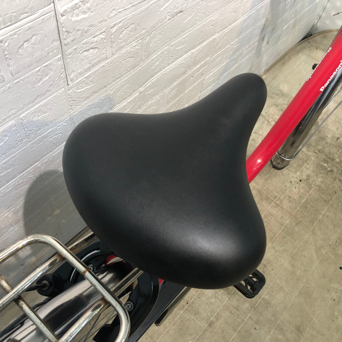 中古電動自転車 パナソニック ビビ SX レッド 26インチ YD084