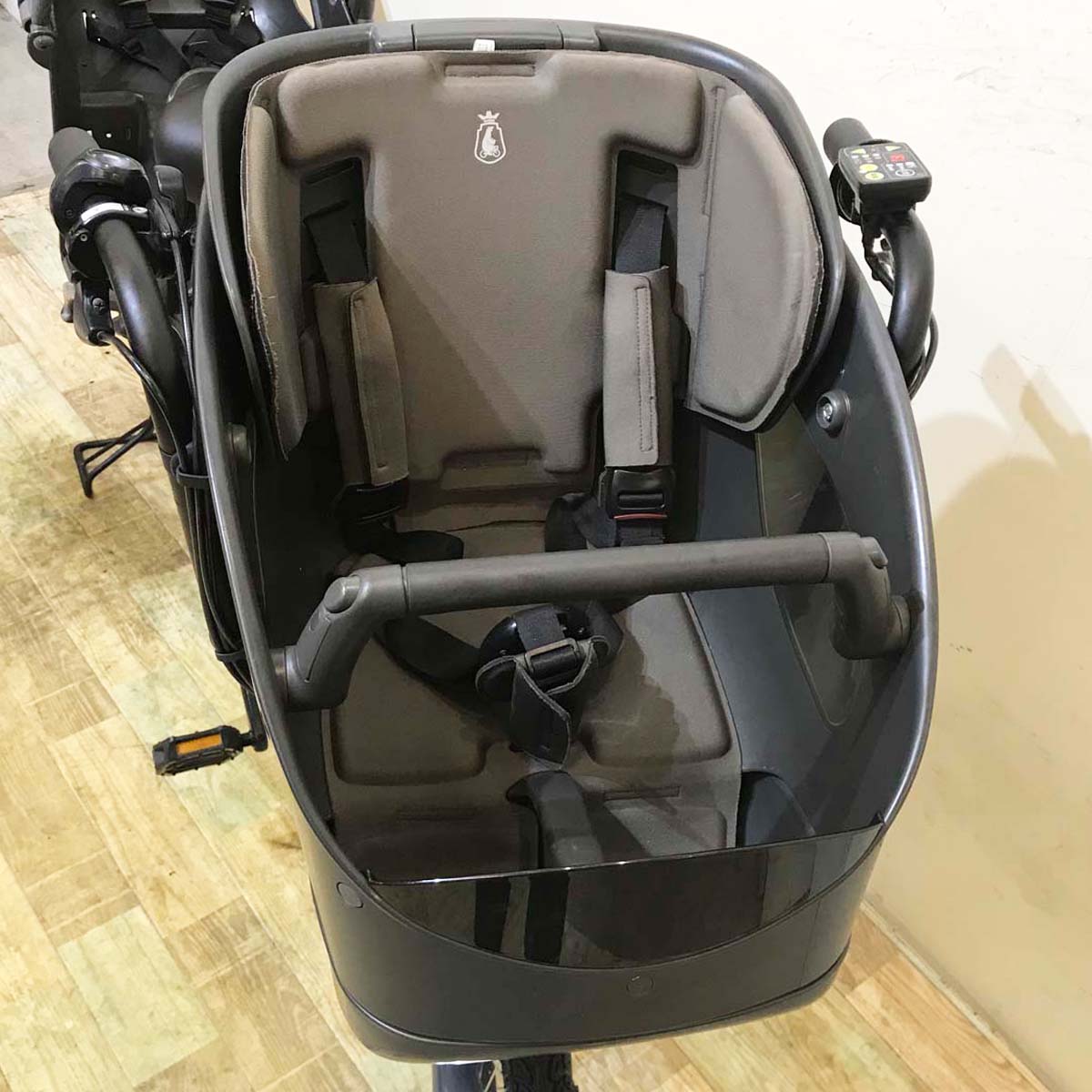 中古電動自転車 ブリヂストン bikke POLAR e ビッケ ポーラー イー グレー 20インチ KC045