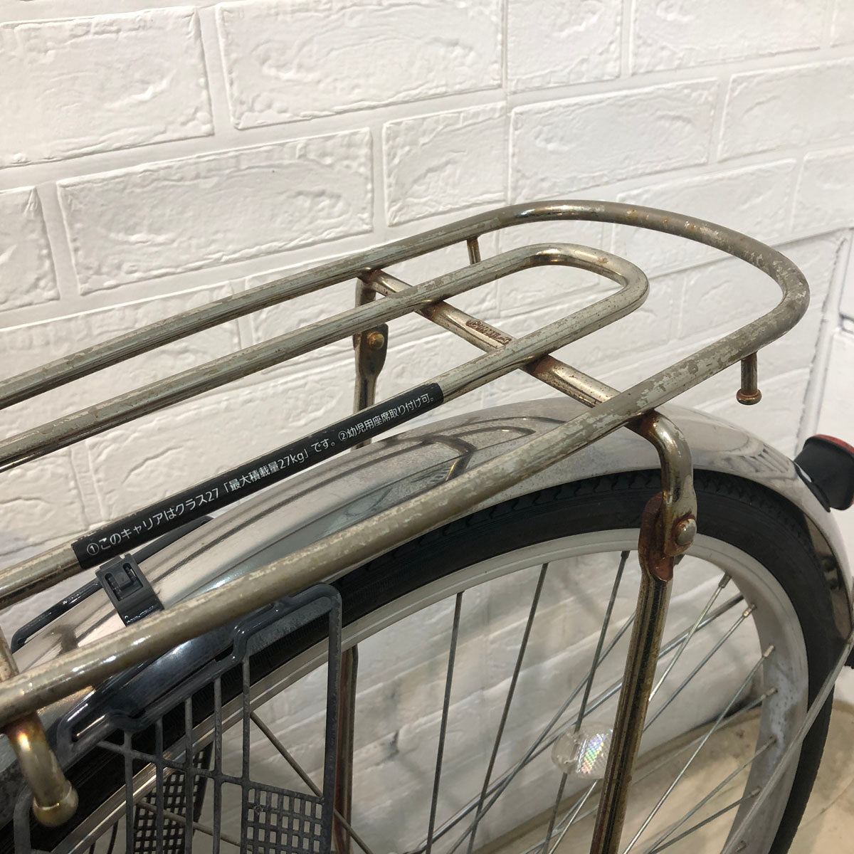 中古電動自転車 パナソニック ビビ SX レッド 26インチ YD084