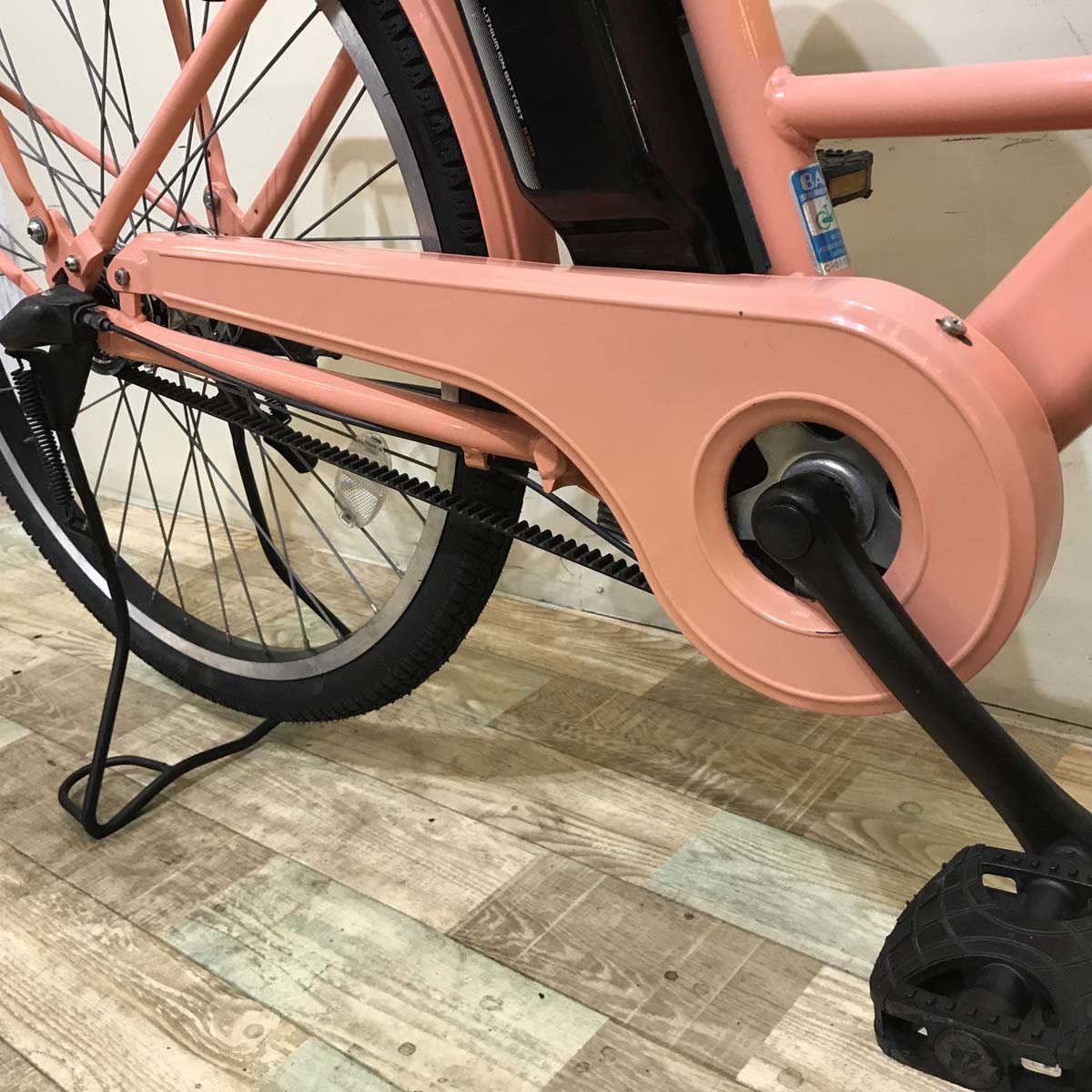 ブリヂストン ステップクルーズ e ピンク 26インチ KT048 【中古車 