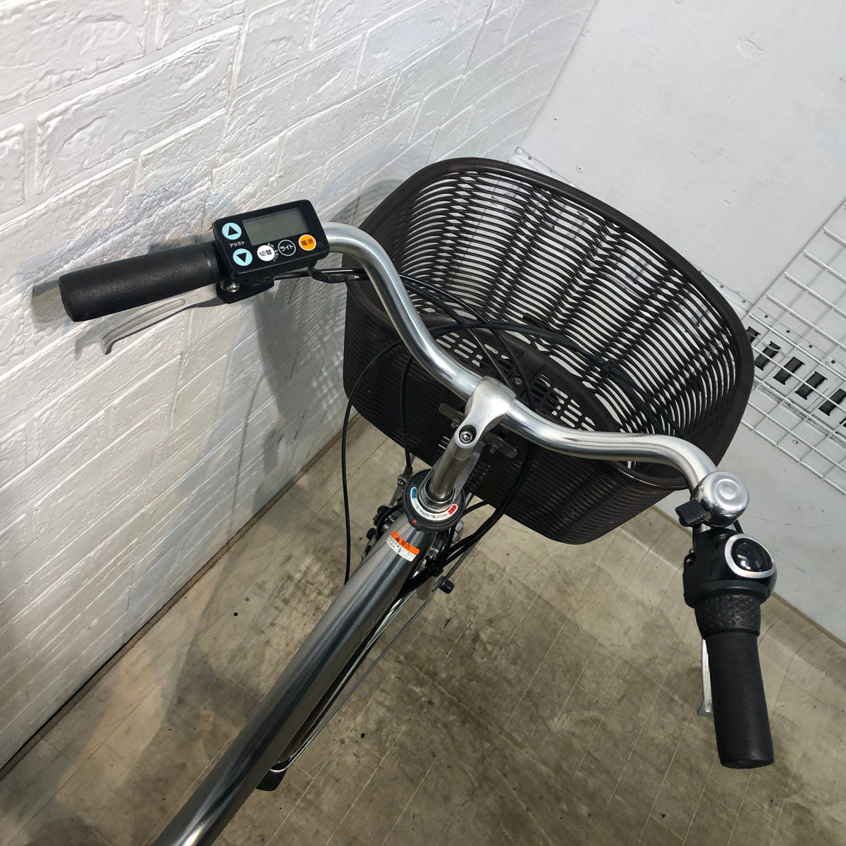 中古電動自転車 ヤマハ PAS Cheer パス チア シルバー 26インチ YD085 