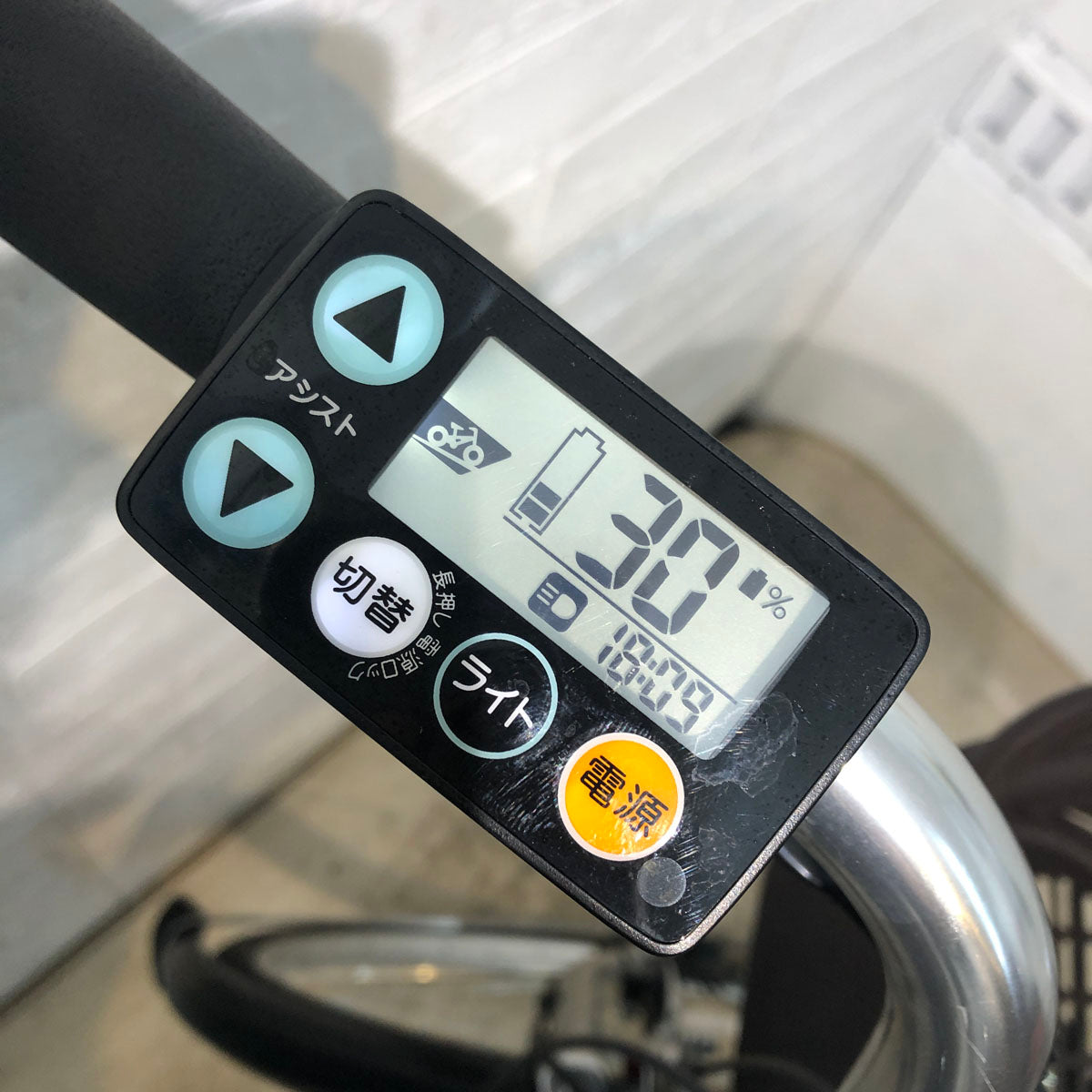 中古電動自転車 ヤマハ PAS Cheer パス チア シルバー 26インチ YD085 