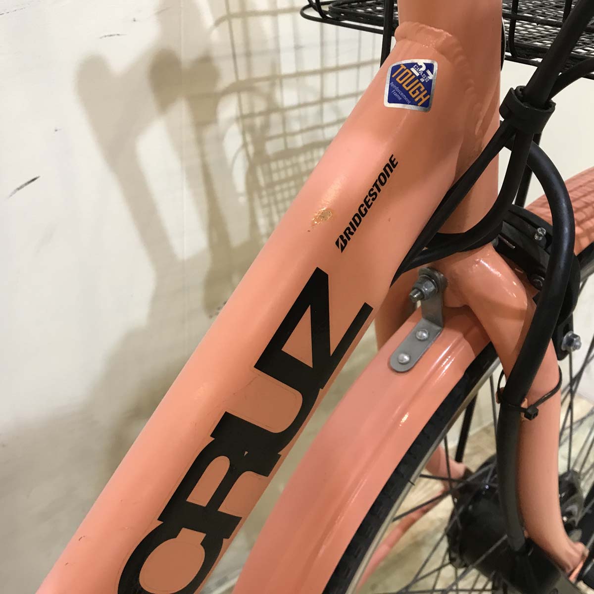 ブリヂストン ステップクルーズ e ピンク 26インチ KT048 【中古車 