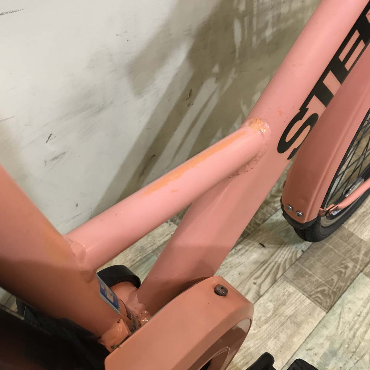 ブリヂストン ステップクルーズ e ピンク 26インチ KT048 【中古車 