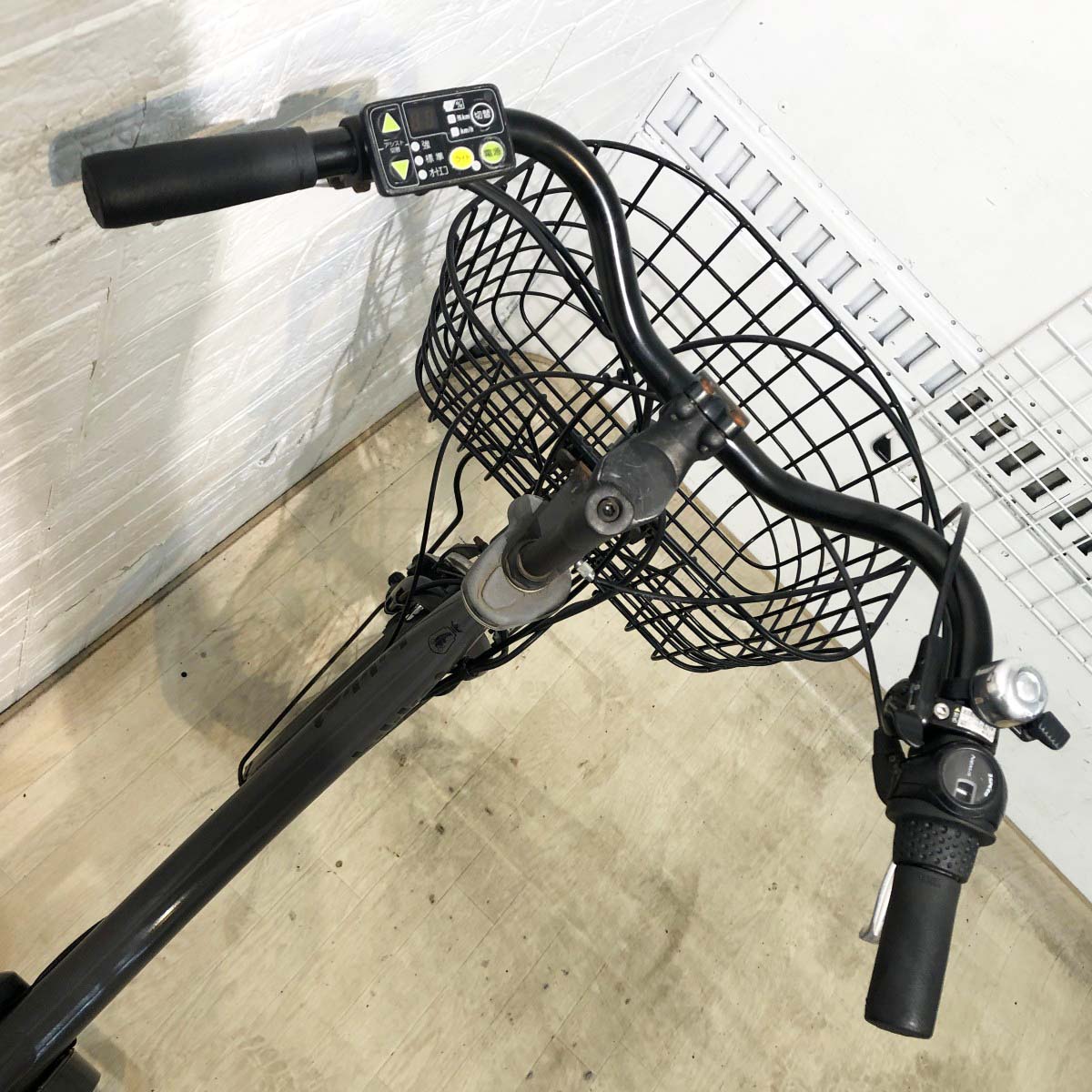 中古電動自転車 ブリヂストン ビッケ2e グレー 20インチ YJ012