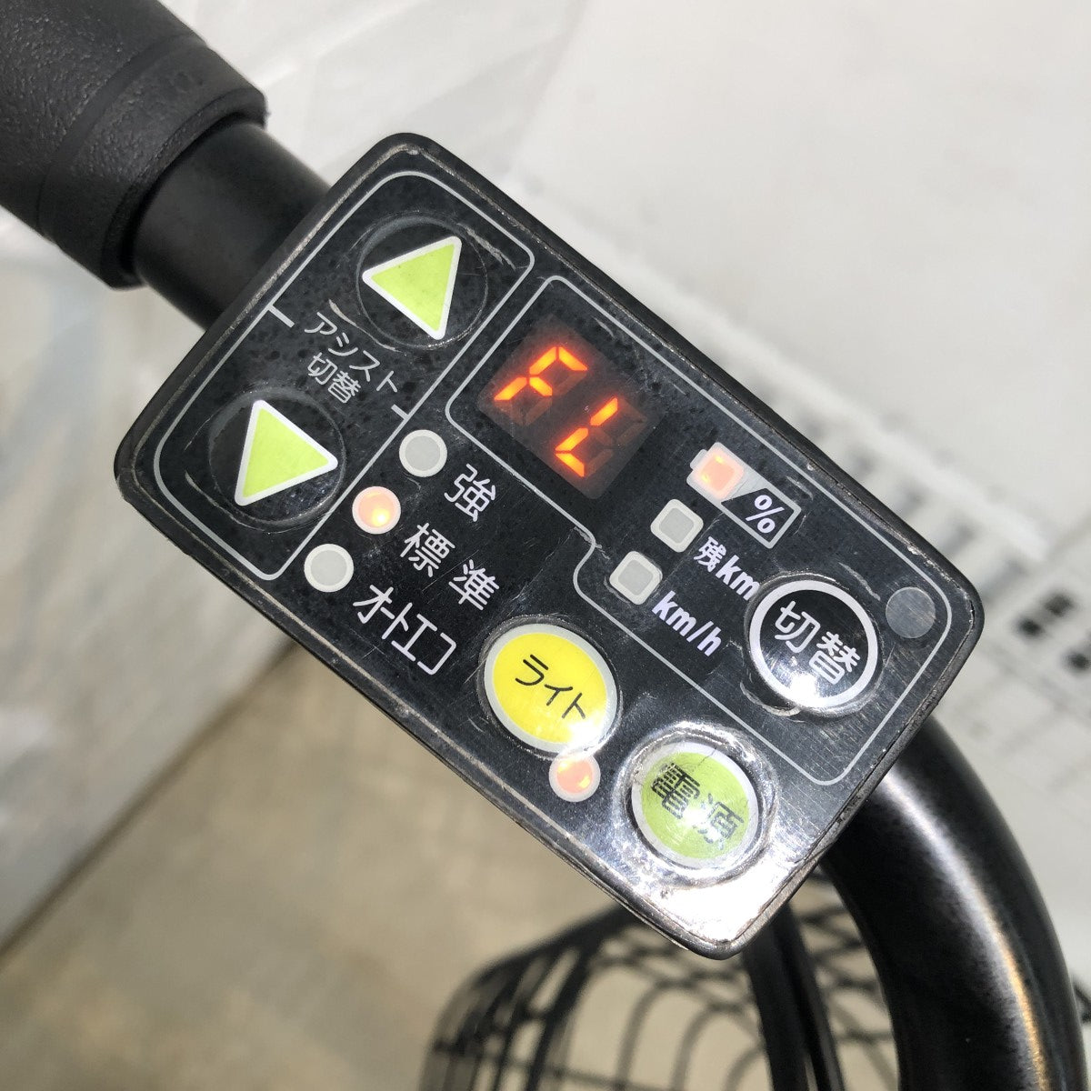 中古電動自転車 ブリヂストン ビッケ2e グレー 20インチ YJ012