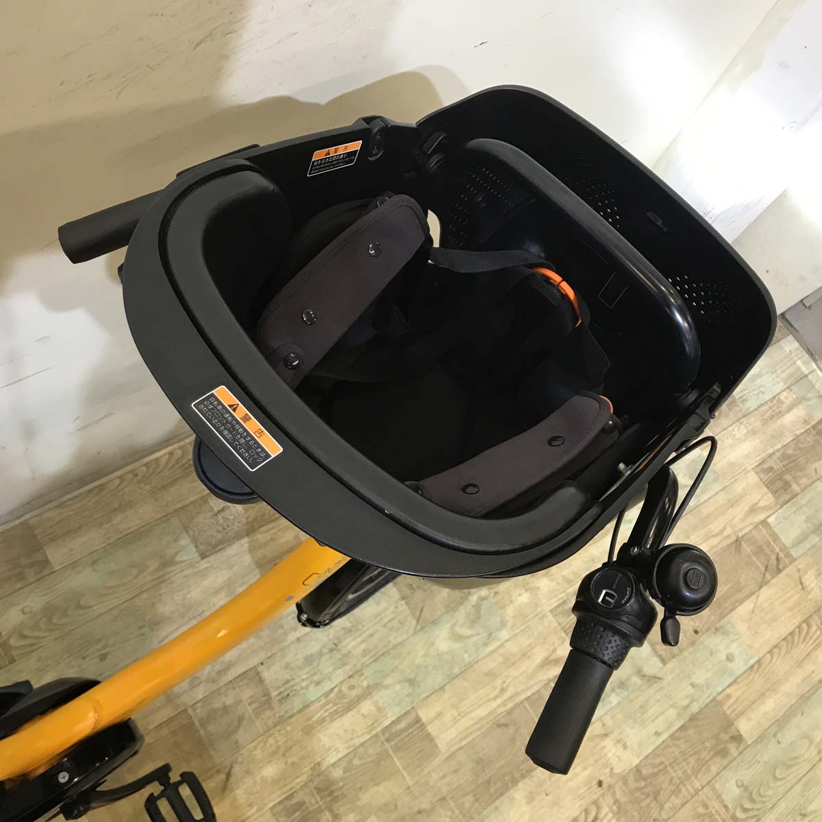 中古電動自転車 ヤマハ PAS Kiss mini un パス キッス ミニ アン オレンジ 20インチ KC046